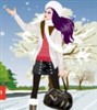 Beautiful,Not Cold A Free Dress-Up Game