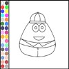 Today is a sunny day and Pou is ready to go out to play and his wearing a nice cap. Choose your favourite colors to paint him and make him look awesome.