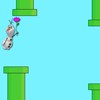 Click on the screen to fly with Olaf as far as you can but be careful with the pipes if you hit them you will have to start all over again. Good Luck.