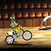 Dirt Bike is more of an obstacle course rider game that you must complete as fast as you can! Imagine being in an arena trying to control your bike across different obstacles, it`s tricky... so you have to control the bike and try your best not to fall off. Each “level” contains a front scene stunt and a back scene stunt. Careful control will allow you to complete each one, no matter how intense they get!