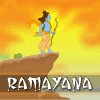 This game is based on the great indian epic RAMAYANA. RAMA, the king of Ayodhya according to his father`s instruction goes to vanavasa (exile to the forest) along with his wife.