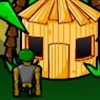 Defend your hut against those evil apes you can buy guns, blow pipes, snake pits and melon mines! 