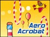 Aero acrobat is a free and funny online flash game in which you can do some pretty cool stunts like flying through rings and shooting down balloons! Try to keep your head cool and stay out of the ocean, or you will sink! 