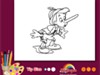 Online Pinocchio coloring page. color using crayon, pencil, pen , add stamps and print.