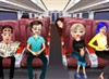 Help this lovely couple to kiss inside the train! Ofcourse you have to make sure that the other passengers arent peeking! 