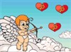 Amor Help Amor to create love matches by shooting a red heart first, and THEN A BLUE heart (or visa versa) Arrows are stuck in cloudlets and bounce off thunderclouds. Use silver arrow to dispel a cloudlets. Gold arrow pierce through hearts. 