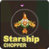 Shoot the lights out in this intergalactic air combat game. You are the pilot of the Starship Chopper and you have to finish the ten missions to save the World.     Controls:   ! [Arrow Keys]: Chopper movement;   [Space]: Fire Missiles;   [S]: Fire Guns;   [A], [D]G Chopper/Missile direction control