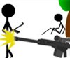 You are a new Stickman Secret Agent sent down from the heavens to protect all that is good in stick world. Kill traitors, smokers, gang members and guards as you protect your crew, buildings and stop political assassinations! Complete each mission by shooting the correct target(s) and solving puzzles.
