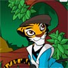 This darling little tiger cub just loves playing around, and one of his favourite things to play is dress up games.  