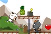 This time, the pleasant goat meets more challenge than before. Moreover, there is a special mission: let the goat fly. Come on!