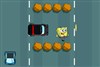 Help the spongebob avoid cars to walk through the road and go home safely!