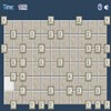 Put walls in all the empty spaces according to the following rules: 1) the number of walls connecting to a pillar must match the number written on the pillar. 2) the walls must not form closed loop.