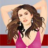Dress up this cute model of Cindy Crawford. Drag and drop the various clothes, accessories, and hair onto your character to dress up and make them look their best.
